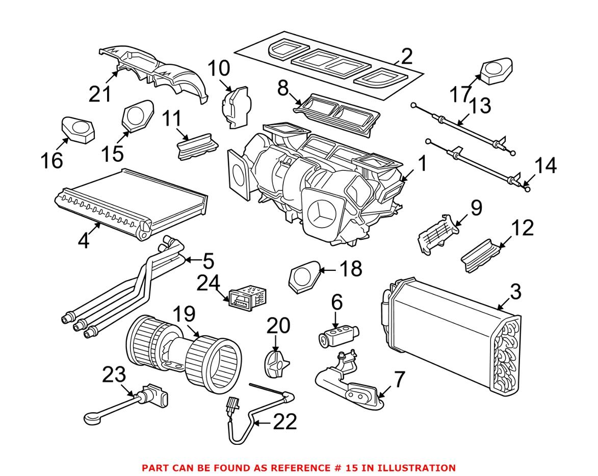 HVAC Actuator (Defroster Flap)